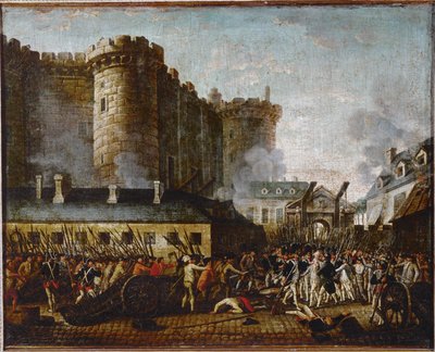 The Taking of the Bastille by French School