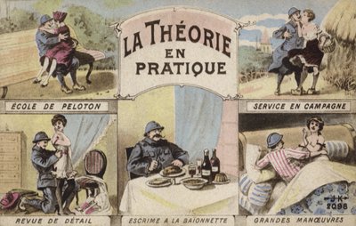 Theory and practice, romance and soldiering by French School