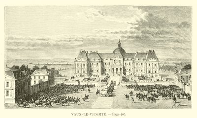 Vaux-le-Vicomte by French School