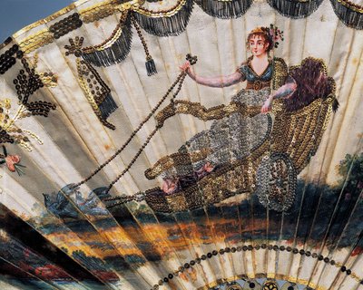 Venus on Her Chariot (detail) by French School