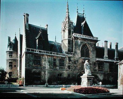 View of the exterior, 1443-51 by French School