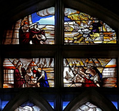 Scenes from the History of Moses by French School