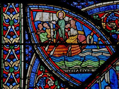 Life of St Eustache: He Sets Off with His Family to Egypt by French School