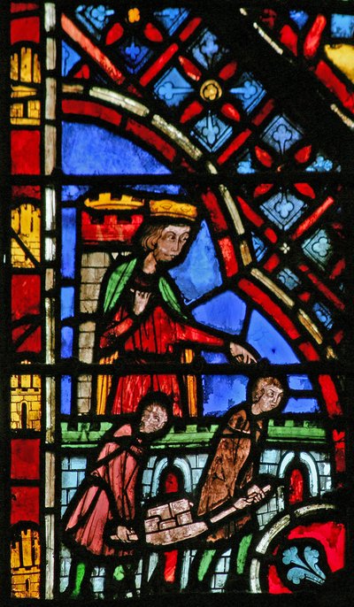The Israelites are put to work by the Pharaoh by French School