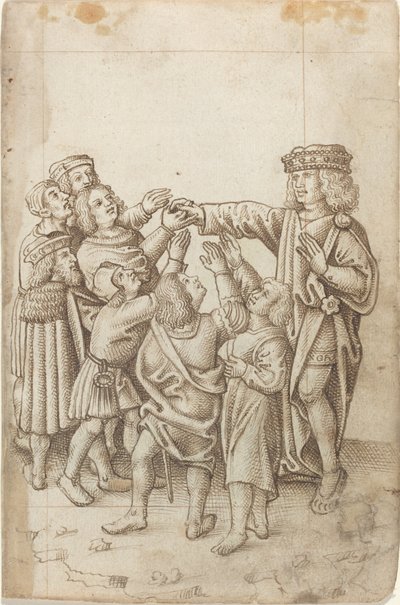 Do Not Give Your Right Hand to All and Sundry [fol. 13 recto] by French early 16th Century