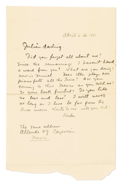 Autograph Letter Signed (