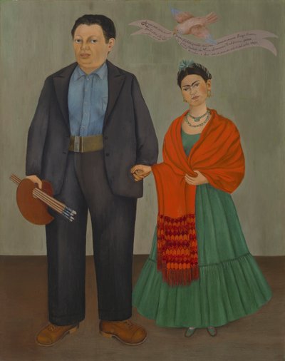 Frieda and Diego Rivera by Frida Kahlo