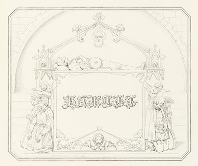Hamlet (engraving) by Friedrich August Moritz Retzsch