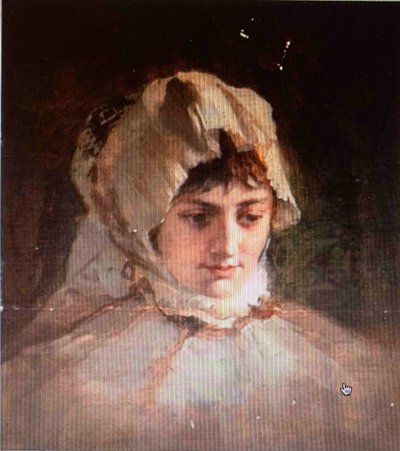 Painter Marie Weber (Cropped) by Friedrich August von Kaulbach