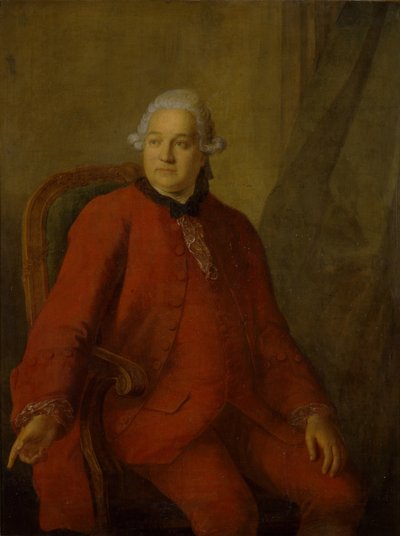 Portrait of Yakov Alexeyevich Shubsky by Friedrich Hartmann Barisien