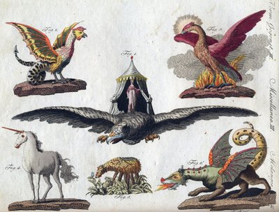Mythical Creatures by Friedrich Justin Bertuch