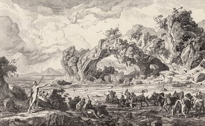 Killing of the sacred cattle of Helios by Friedrich the Elder Preller
