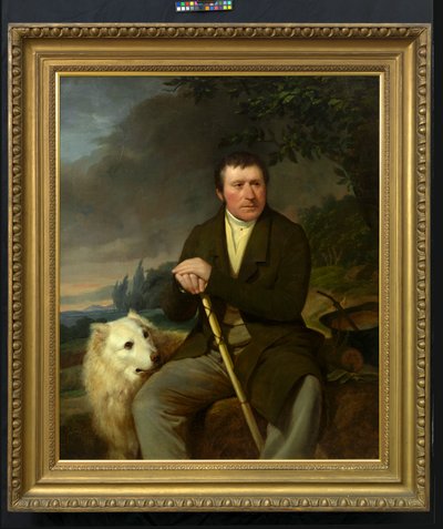 Friedrich Ludwig Müller, Merchant and Founder of the Döbling Poorhouse by Friedrich von Amerling
