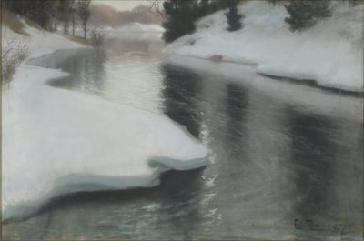 Spring Thaw by Frits Thaulow