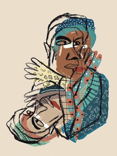 Abstract Patterned Figures by GIovanna Gil Alves