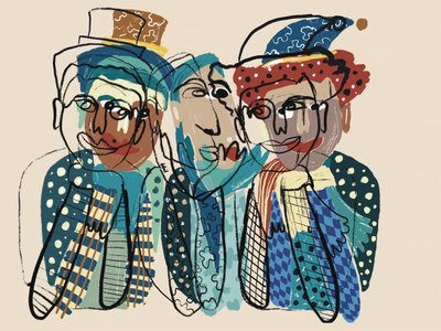 Whimsical Abstract Figures by GIovanna Gil Alves