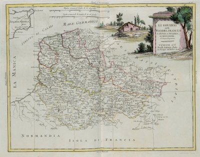 Governances of French Flanders, Artois, Picardy and Boulonois by G. Zuliani