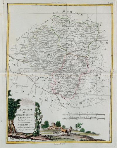 Governances of Limosin, Quercy and Perigord by G. Zuliani
