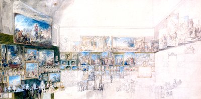 Cabinet of Drawings, c. 1744-1780 by Gabriel de Saint-Aubin