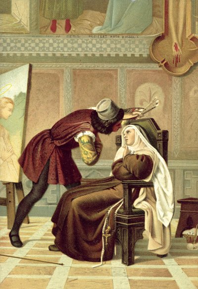 Filippo Lippi and the Nun Buti by Gabriele Castagnola