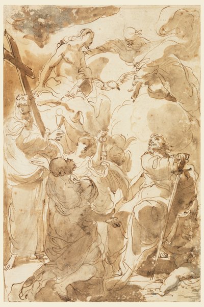 The Trinity and the Apostles, St. Peter and St. Paul, 1770–80 by Gaetano Gandolfi