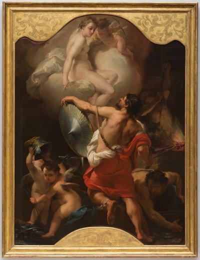 Venus Ordering Armor for Aeneas at Vulcan