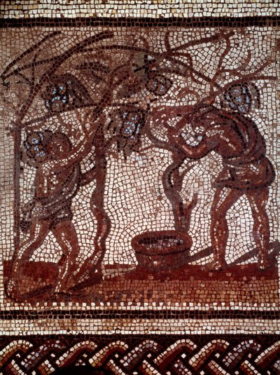Galloromain Art: Autumn: Picking Apples and Harvesting by Gallo Roman Gallo Roman