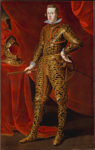Philip IV in Parade Armor by Gaspar De Crayer