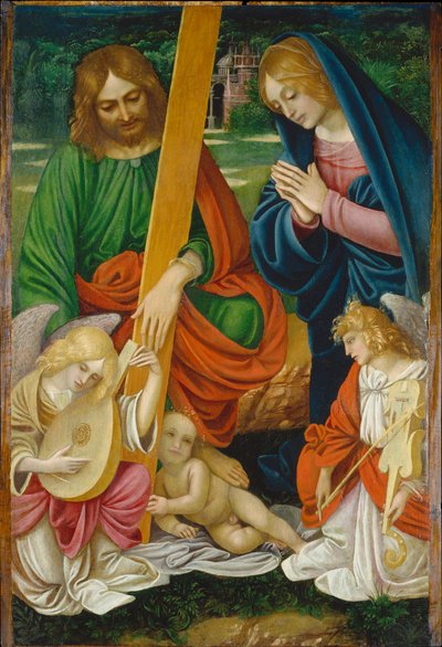 The Adoration of the Christ Child by Gaudenzio Ferrari