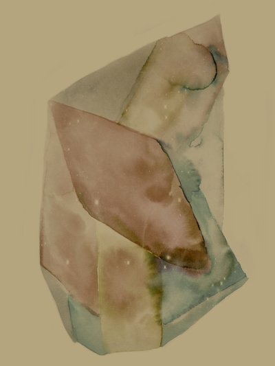 Abstract Watercolor Layers by Gemma Bardot