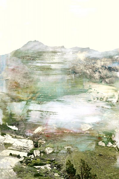Ethereal Mountain Landscape by Gemma Bardot