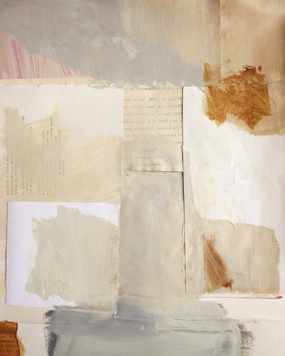 Neutral Layered Abstract by Gemma Bardot