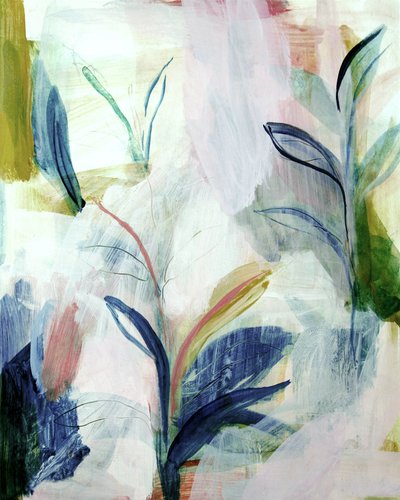 Soft Abstract Foliage by Gemma Bardot