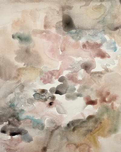Soft Abstract Wash by Gemma Bardot