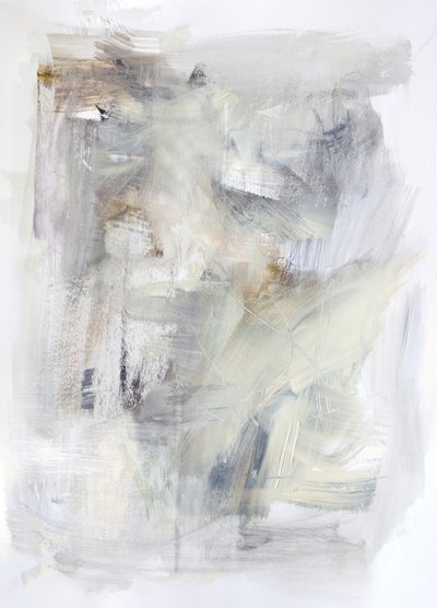 Soft Neutral Abstract by Gemma Bardot