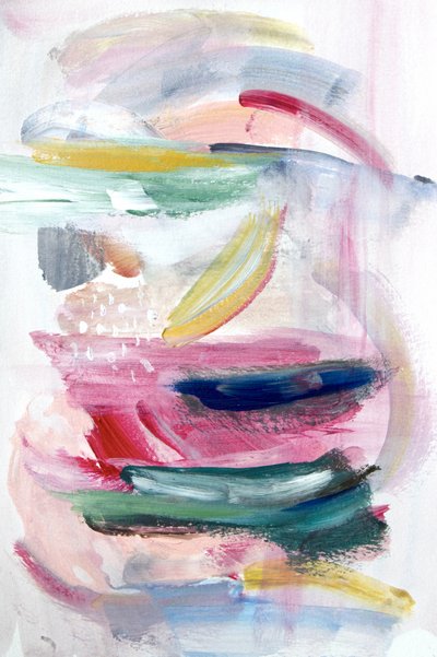 Vibrant Abstract Strokes by Gemma Bardot