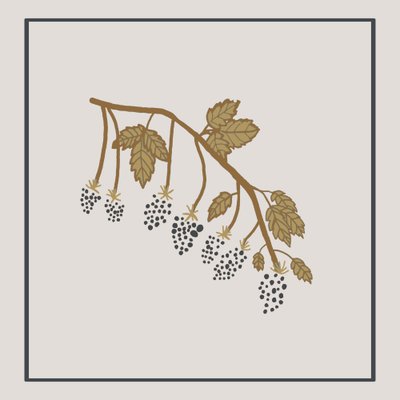 Wild Berry Branch by Gemma Bardot