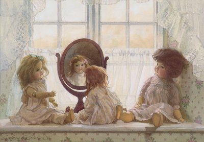 Dolls on the Windowsill by Geoffrey Robinson