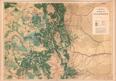 Geological and Geographical Atlas of Colorado by Geological And Geographical Survey Of The Territories