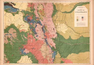 Geological and Geographical Atlas of Colorado and Portions of Adjacent Territory by Geological And Geographical Survey Of The Territories