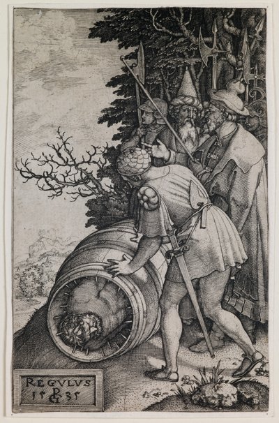 Attilus Regulus by Georg Pencz