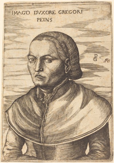 Wife of Georg Pencz by Georg Pencz