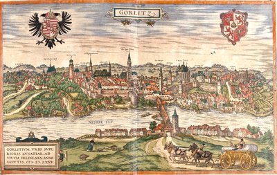 Görlitz, Germany by Georg and Hogenberg Franz (1535 90) Braun