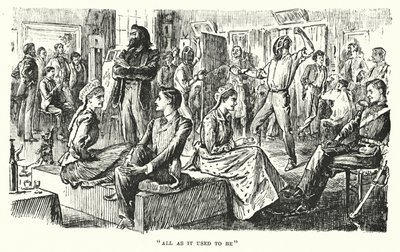 Illustration for Trilby by George du Maurier by George (after) Du Maurier