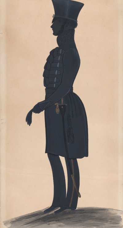 Colonel H.J. Daniell, full length to the left, 1827-44 by George Angelo Crowhurst