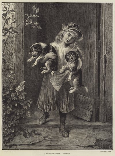 Troublesome Twins by George Augustus Holmes