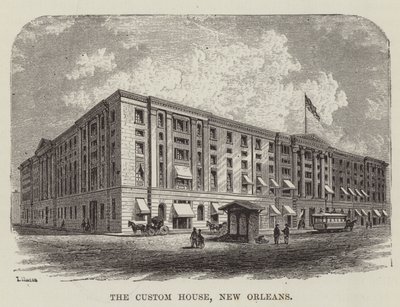 The Custom House, New Orleans by George Augustus Sala