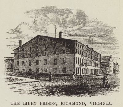 The Libby Prison, Richmond, Virginia by George Augustus Sala