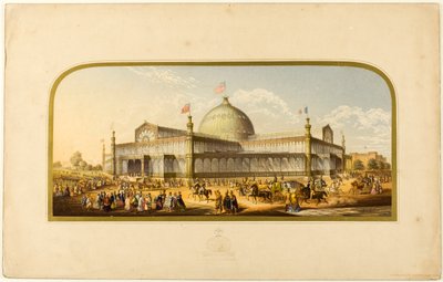 Crystal Palace, New York by George Baxter