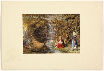 Dripping Well, Hastings by George Baxter